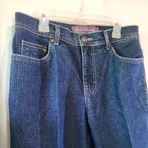 Gloria Vanderbilt Amanda Classic Blue Women's  Staightlegged Jeans, Sz 6P, NWOT